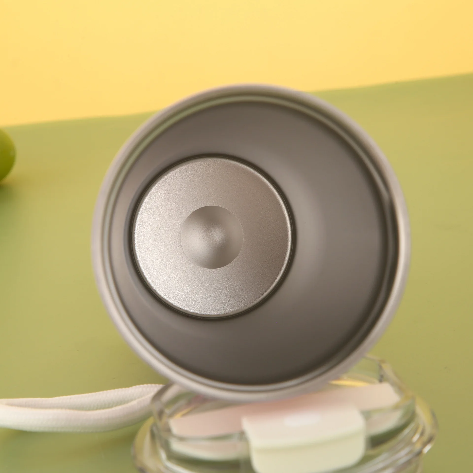 Stainless Steel 304 Vacuum Insulation Cup Striped Straight Bottle Double Drink Hand -Coffee MUG