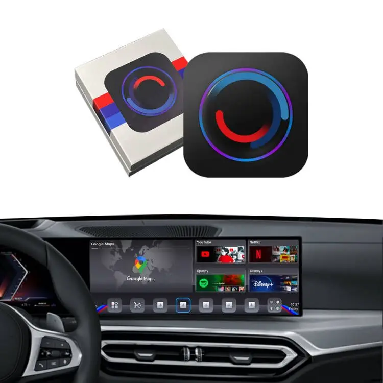 NEW Wireless AI TV Carplay Upgrade Android 10 4+64 BW550P for BM/W customized UI Youtube video play support ID6/ID7/ID8 system