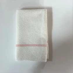 customized recycled  white cotton wiping rag cotton cleaning cloth