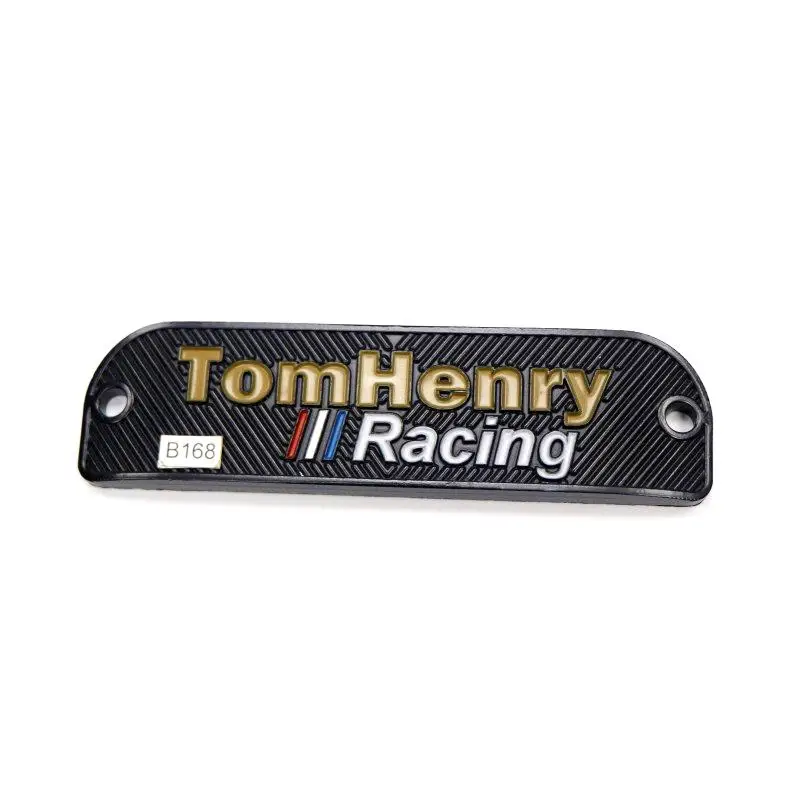 Personalized Customized Clear 3D Logo Advanced Exquisite Design High-quality Materials Embossed Metal Nameplate for Racing Cars