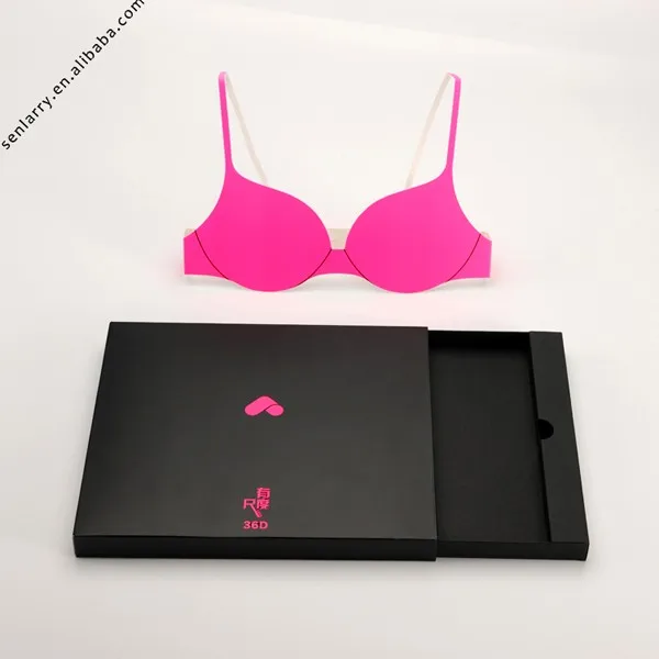 Factory custom printing lingerie package paper box with your own logo