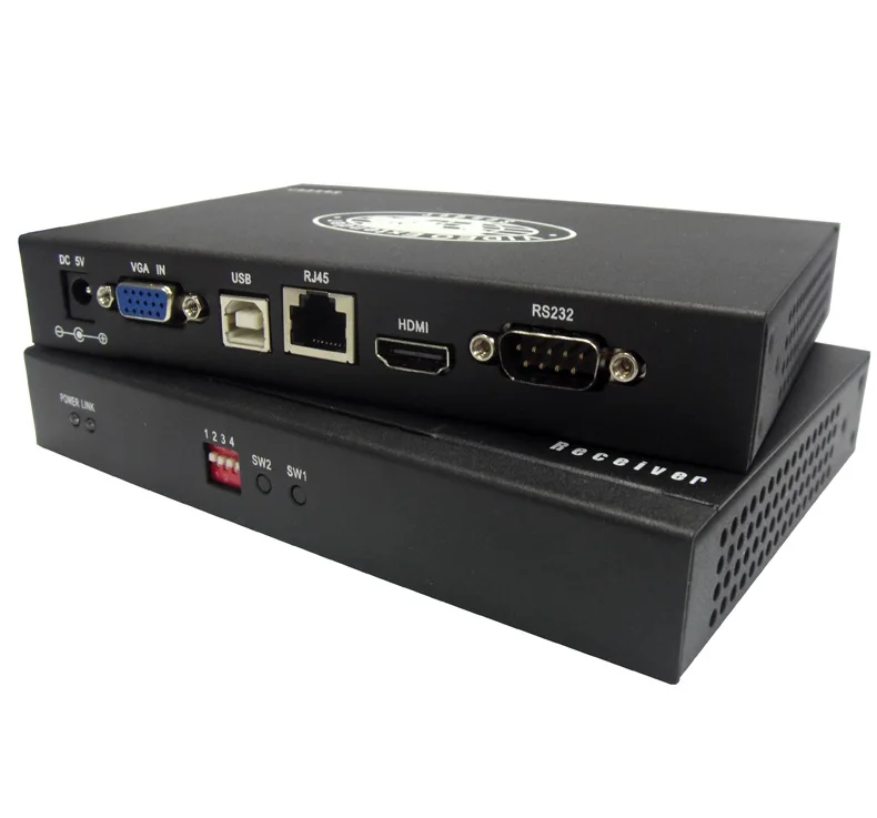 
 IPHV-120S VGA/HDMI/DVI & USB & Аудио & микрофоном и RS232 удлинитель по IP 120 м  