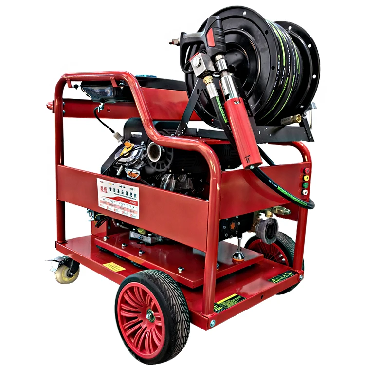 Professional Fuel pressure washer 500bar 20l/min High Pressure Road Washing Car Washer