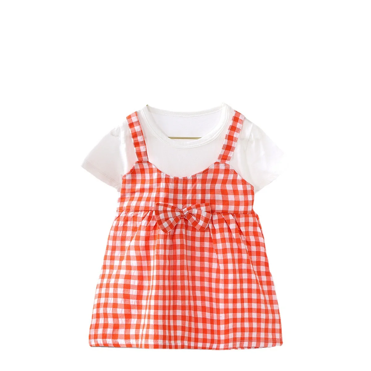 Spring Summer Short Sleeve Toddler Little Girl Party Dress 2 Year Old Girl Dress Cotton Toddler Girls Summer Dresses