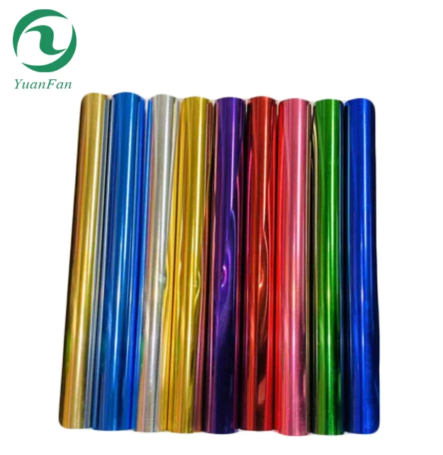 Бесплатный образец, Высококачественная голограмма, красочный теплопереводный винил для футболок, железная пленка, текстильная ткань, htv cricut