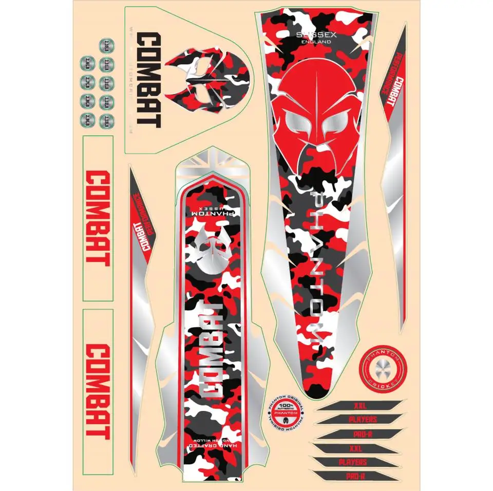 Free Design Cricket Bat Stickers Custom Stickers Adhesive Sticker Paper Customize China Datang Double Side CMYK Custom Size 1000