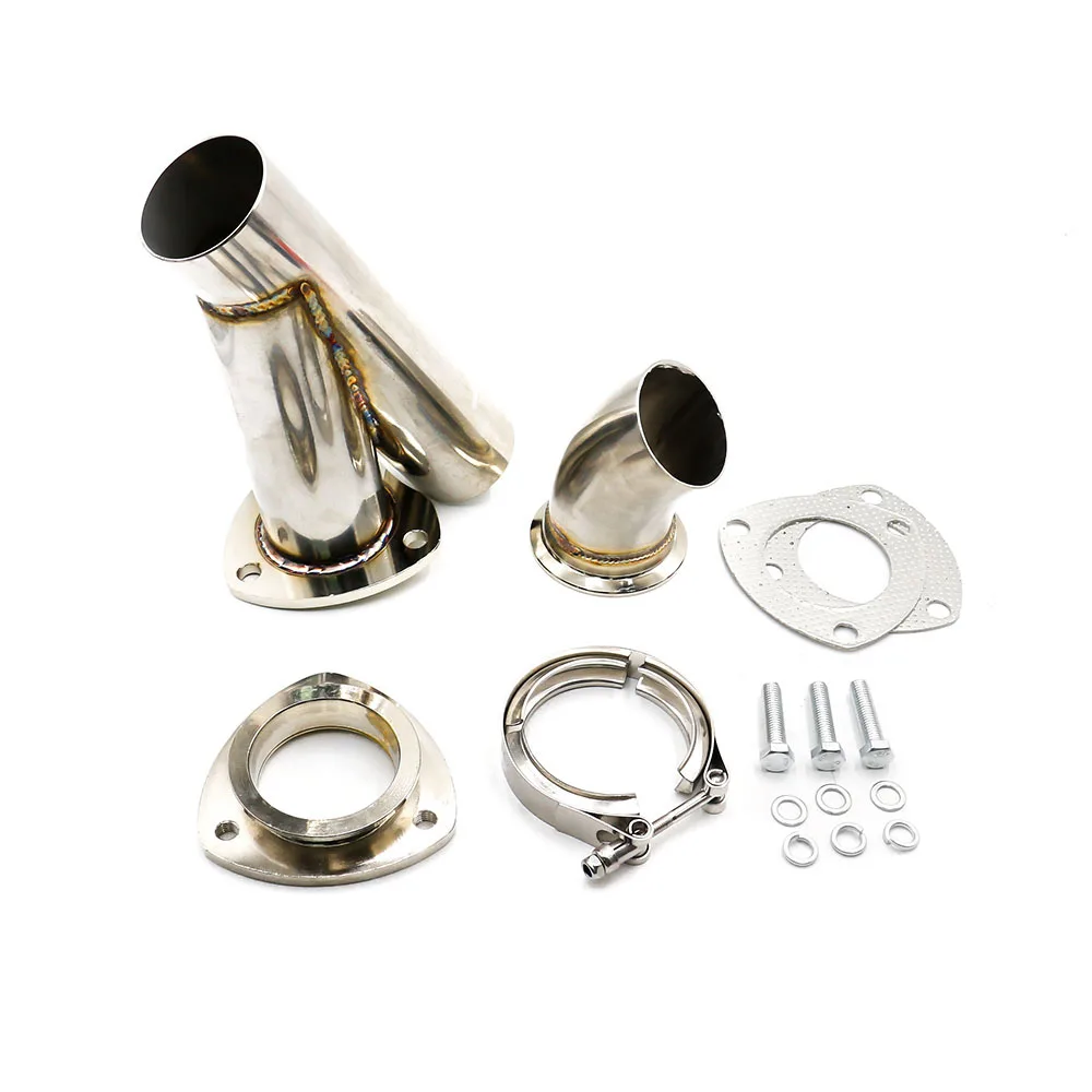 2in 2.25in 2.5in 3in Universal Car Auto Electric Exhaust Catback Downpipe Cutout Valve E-Cut Out System Y Pipe Manual & Remote