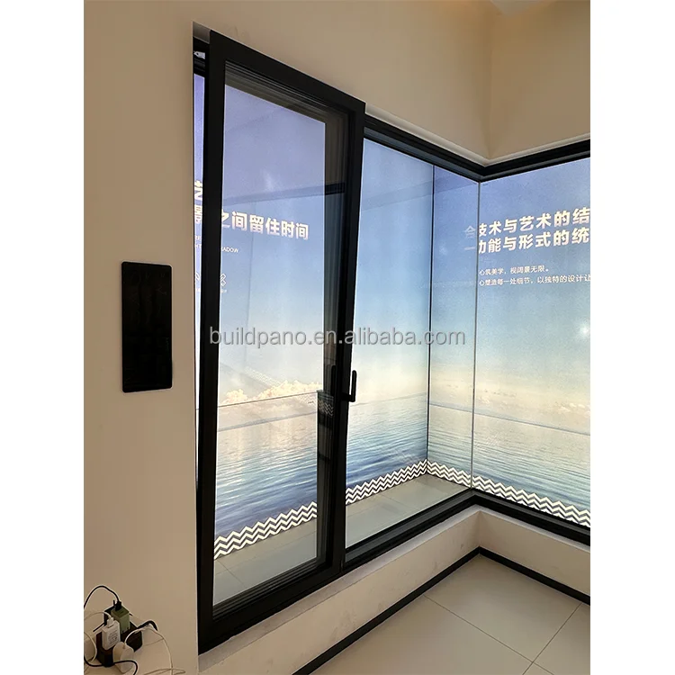 Bay Window Lowes double glazed window thermal break aluminum casement windows