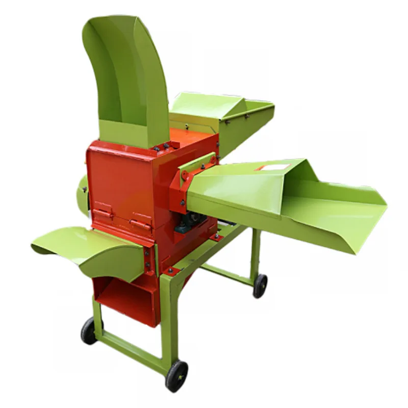 Diesel Engine Silage Cutter Manual Electric Petrol  Corn Straw Grass Chaff Cutter for Agriculture