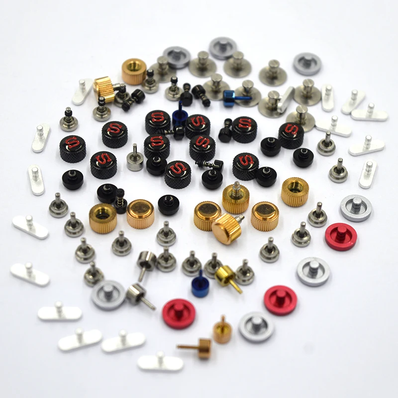 customization OEM push button switches metal button phone computer CNC machining parts