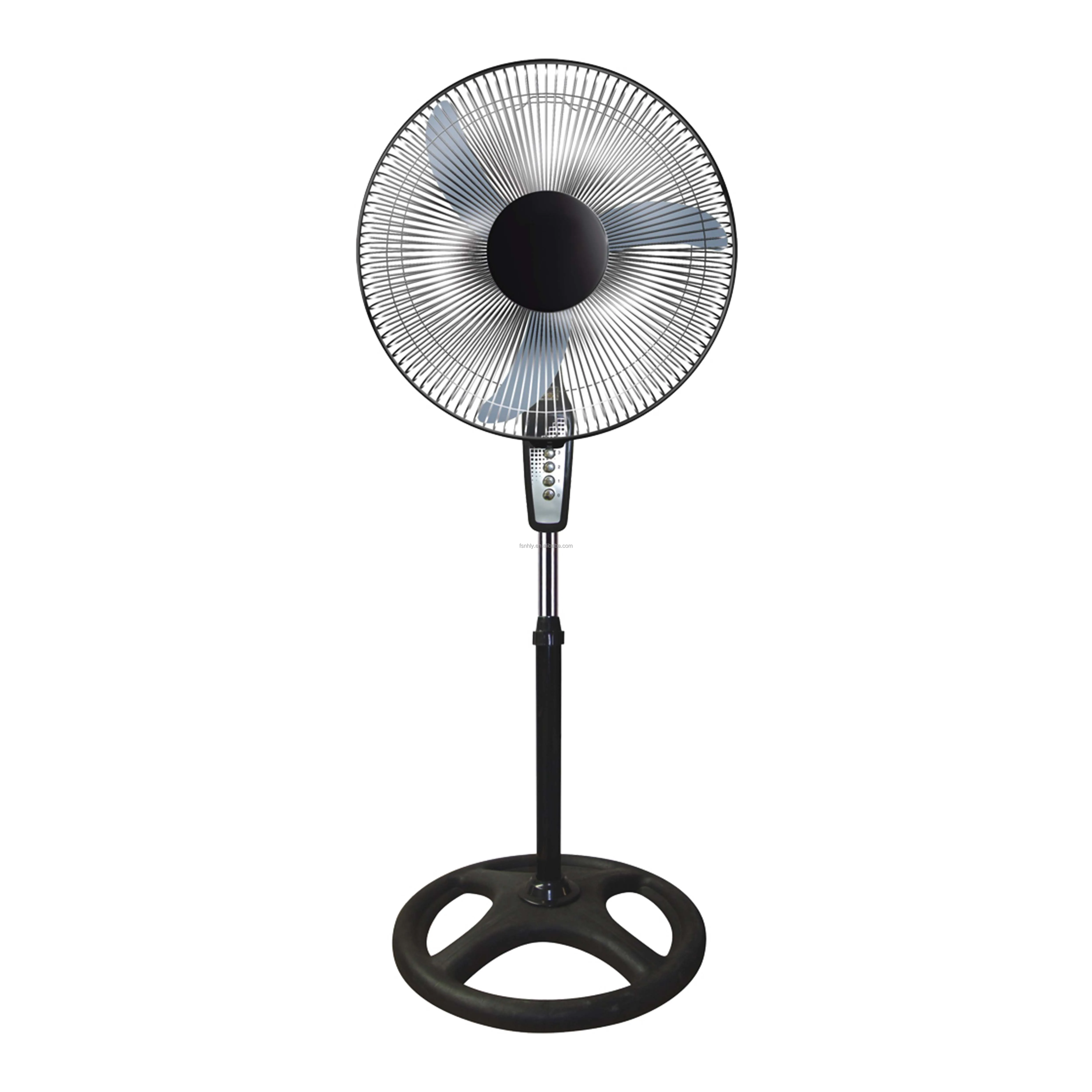 16 inch long lifetime stand fan with 3 AS blade