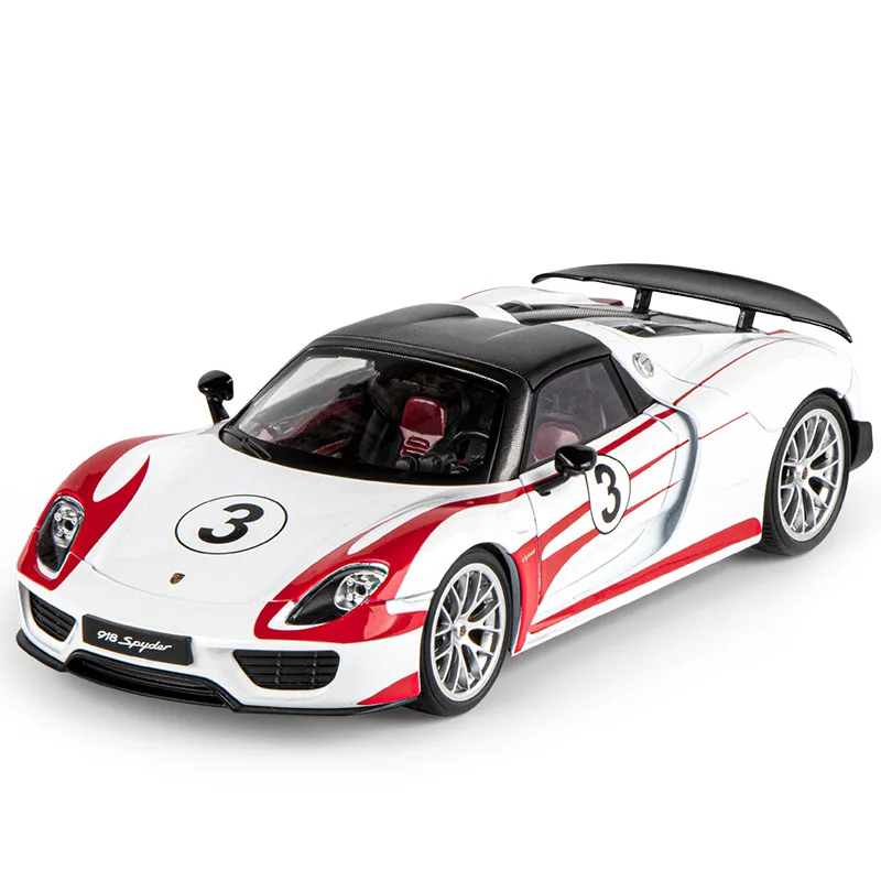 OK 1:18 918 Martini Painted Limited Edition Alloy Diecast Car Model Collection of Hobby Ornaments Sound & Light Serie Gift