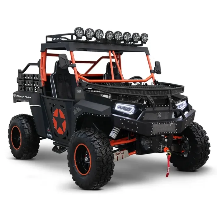 2023 New Design 1000cc UTV side by side atv 4x4 atv utv with electric dump bed