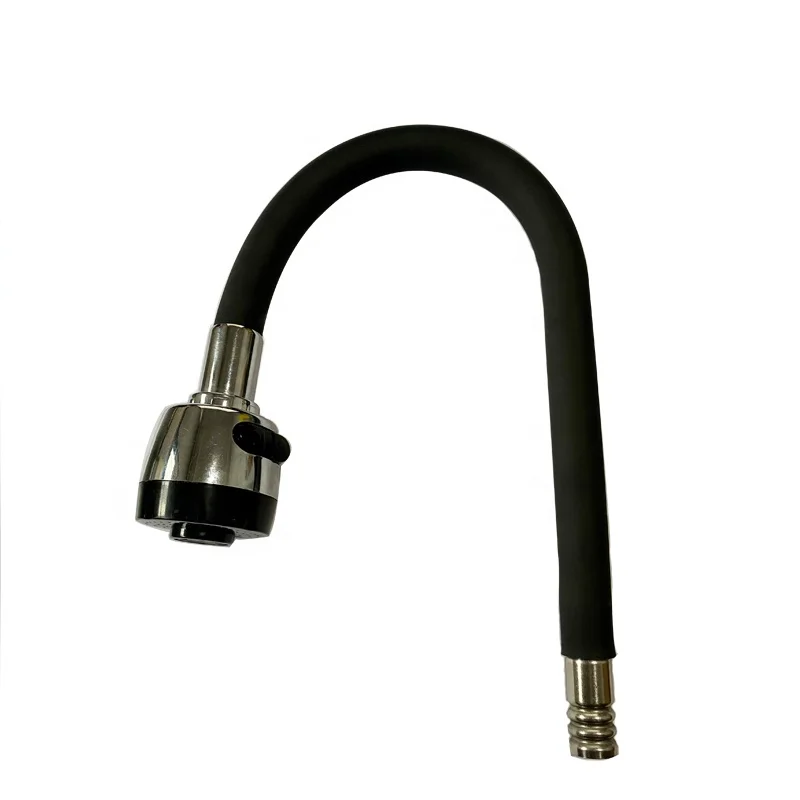 Lemon 360 degree rotation ABS shower head nozzle Flexible silicone Spout Hose Kitchen Faucet tap Brass connector 2 modes sprayer