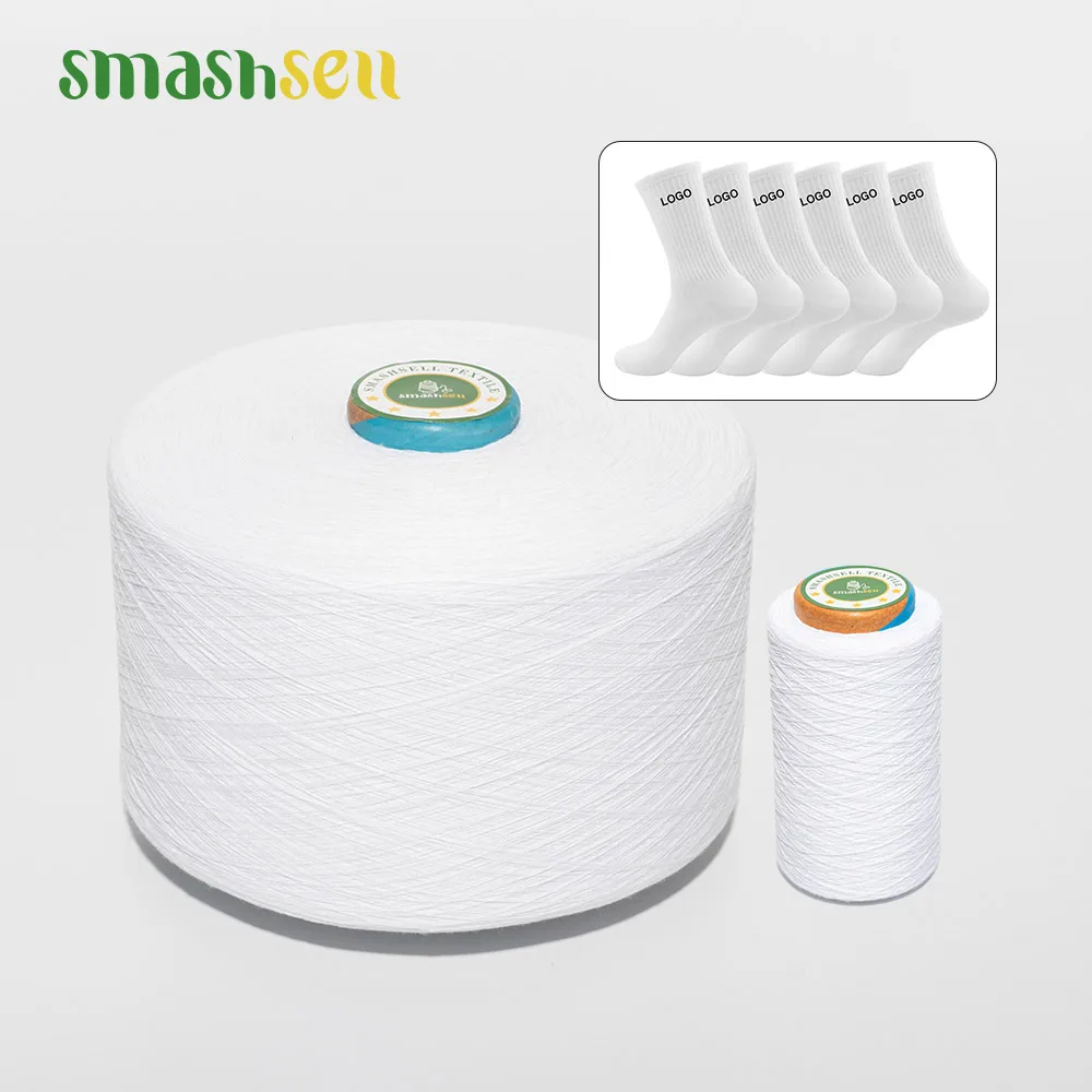 100g hand knitting cotton yarn wholesale organic carded cotton manufacturer yarns for knitting socks fabric recycled cotton yarn