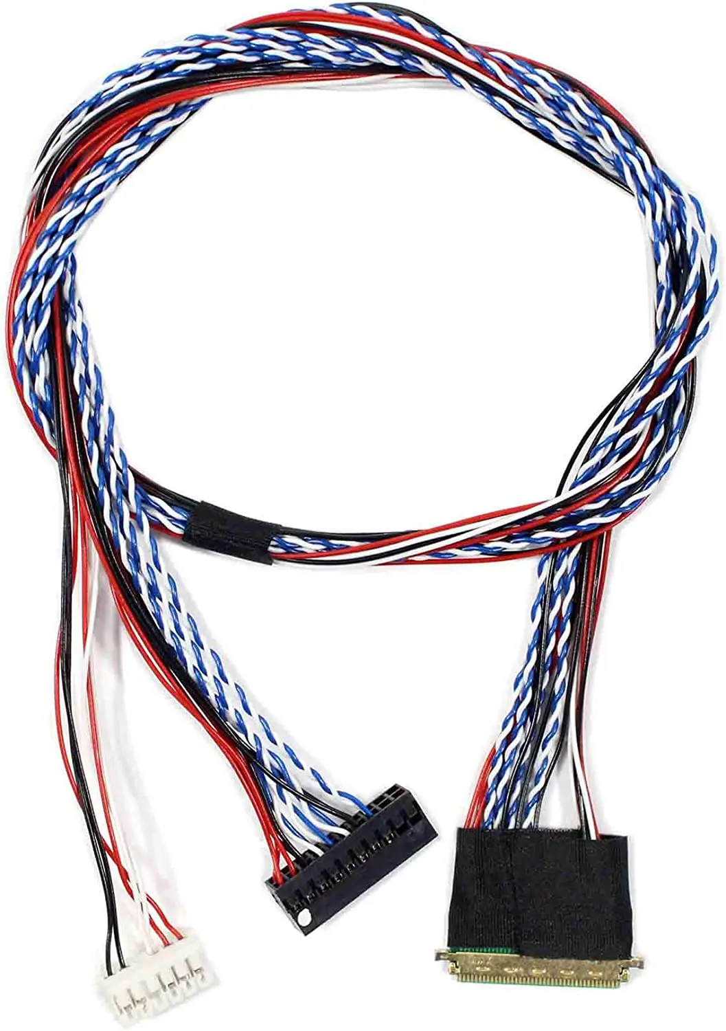 Common Used Universal LVDS Cable for LCD Display Panel Controller Support 14-26 inch Screen