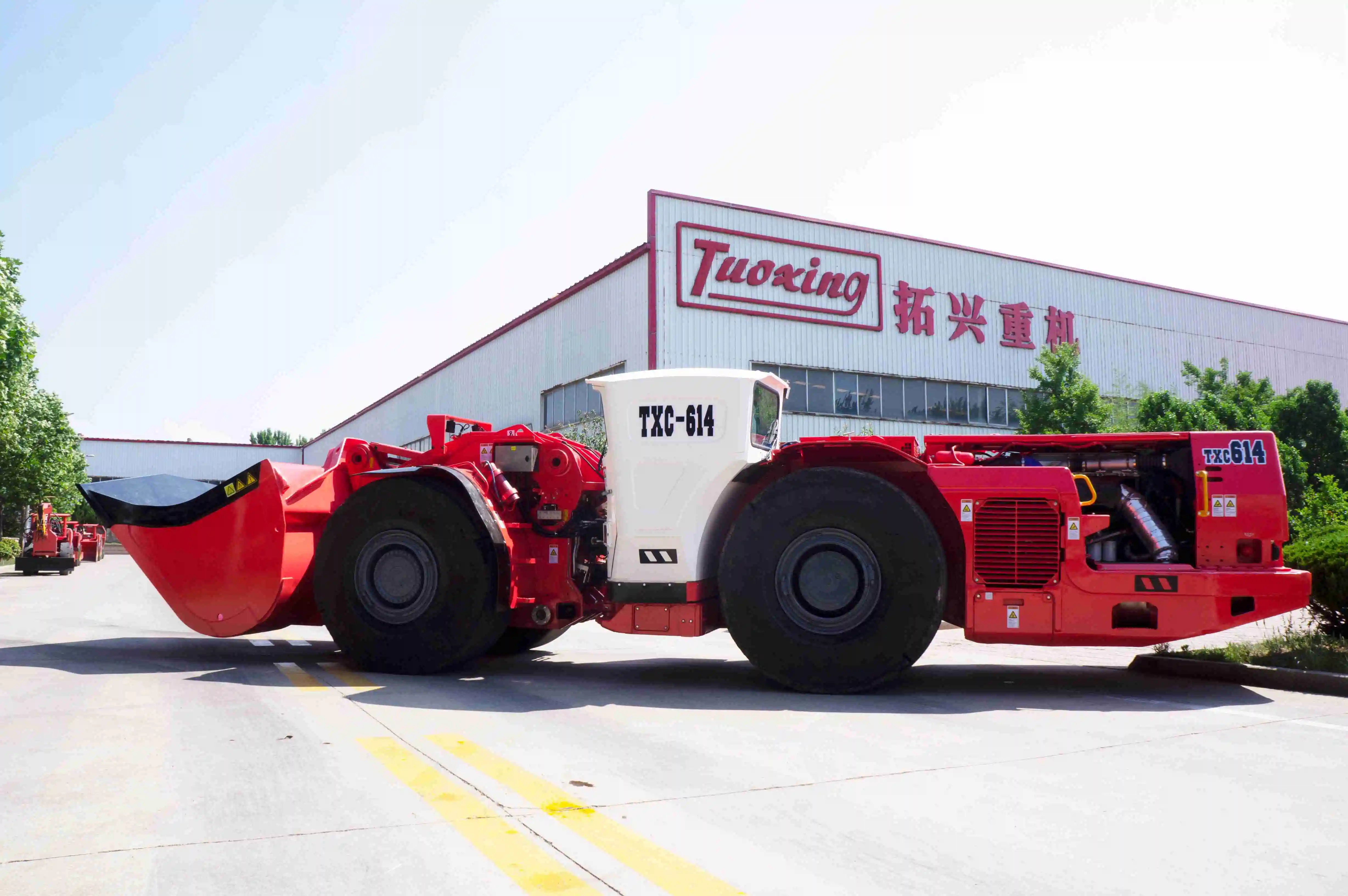 TC-614 Yantai Tuoxing High Quality 6cbm Scooptram/Underground Loader Deutz Engine Dana Spare for machine underground