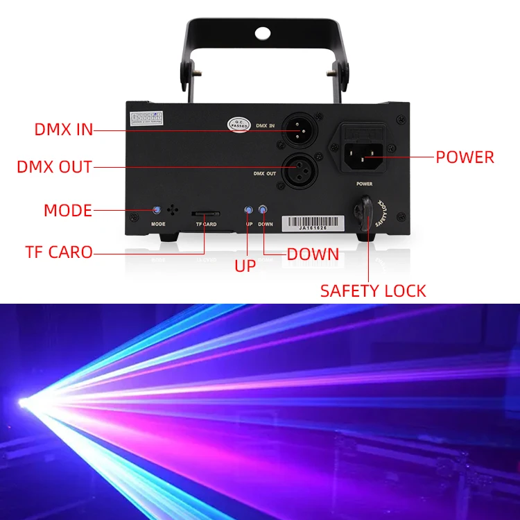 Big Dipper SD3W+RGB 3W Laser Light for Stage Laser Light Professional Stage Light ODM OEM