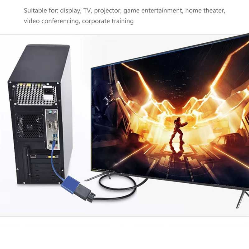 USB 3.0 to VGA Multi-display Adapter Converter Display Adapter Cable with Driver External Video Graphic Card for Windows 7/8