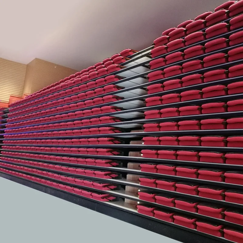 Yourease cinema VIP seating  automatic telescopic bleacher chair  system for indoor