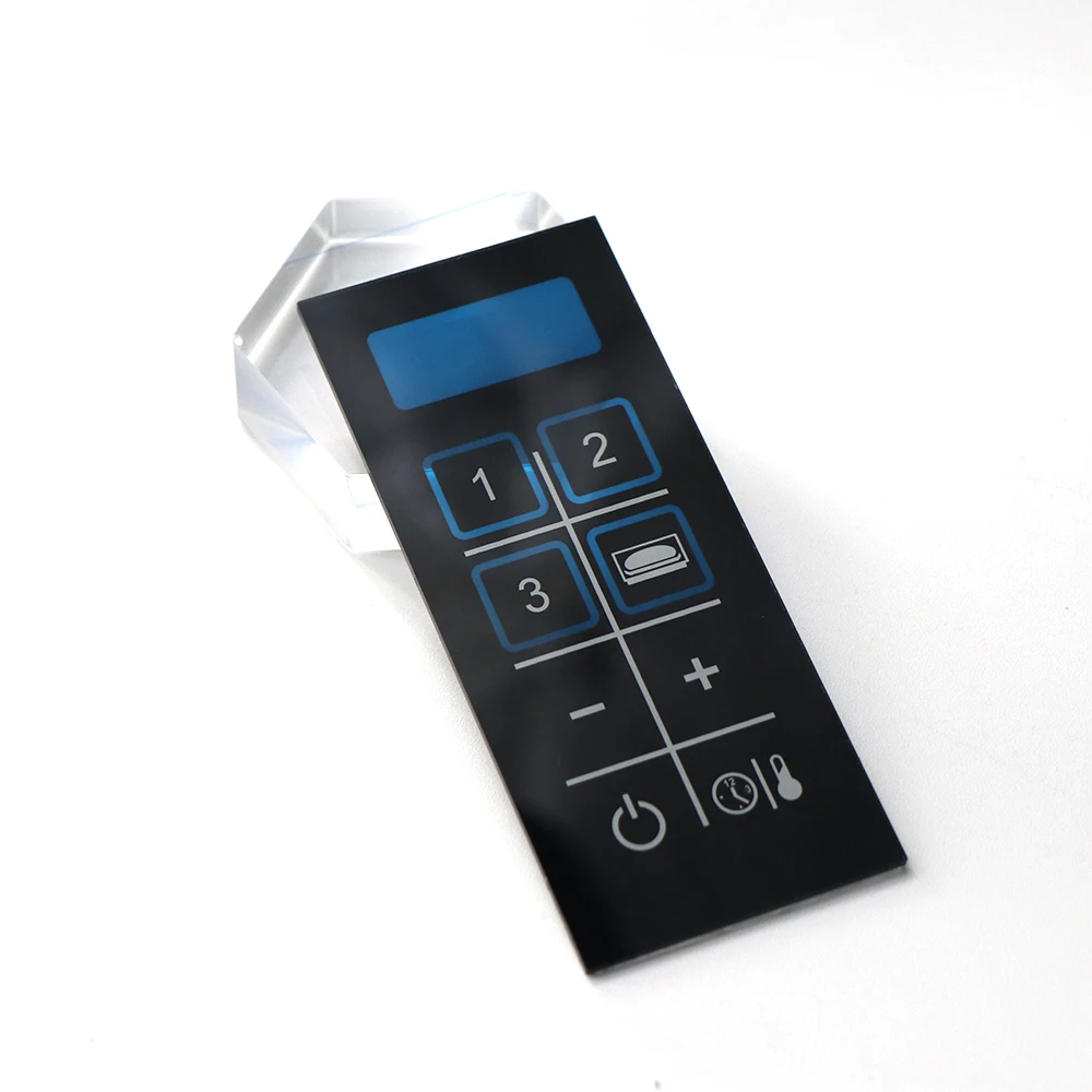 Высококачественная сенсорная панель из закаленного стекла для системы контроля доступа 2 мм