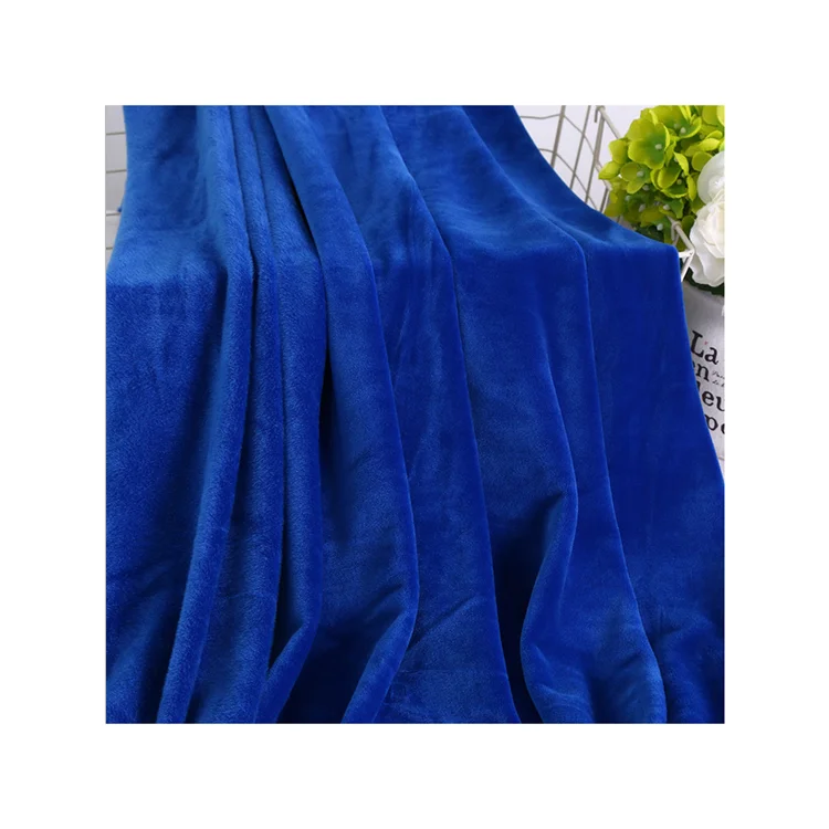 recycled polyester fleece fabric high pile fleece fabric