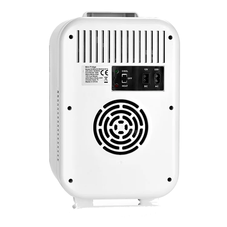Wholesale 8L Portable Mini Makeup  bordo de la nevera Fridge Custom 12V 24V 220V  Cool Warm car refrigerator