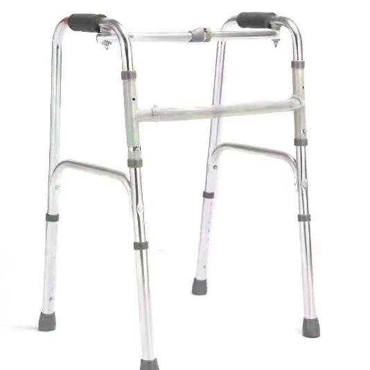 Customized Medical Rehabilitation Training Equipment Aluminum Alloy PE Plastic Lightweight Walkers Walking Upright Mobility Aid