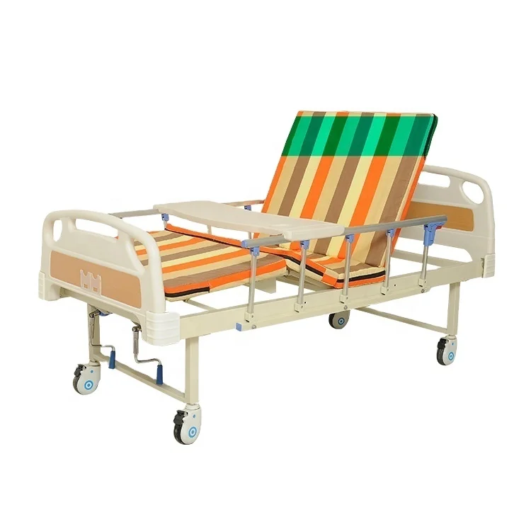 
Metal 2 function hospital bed 