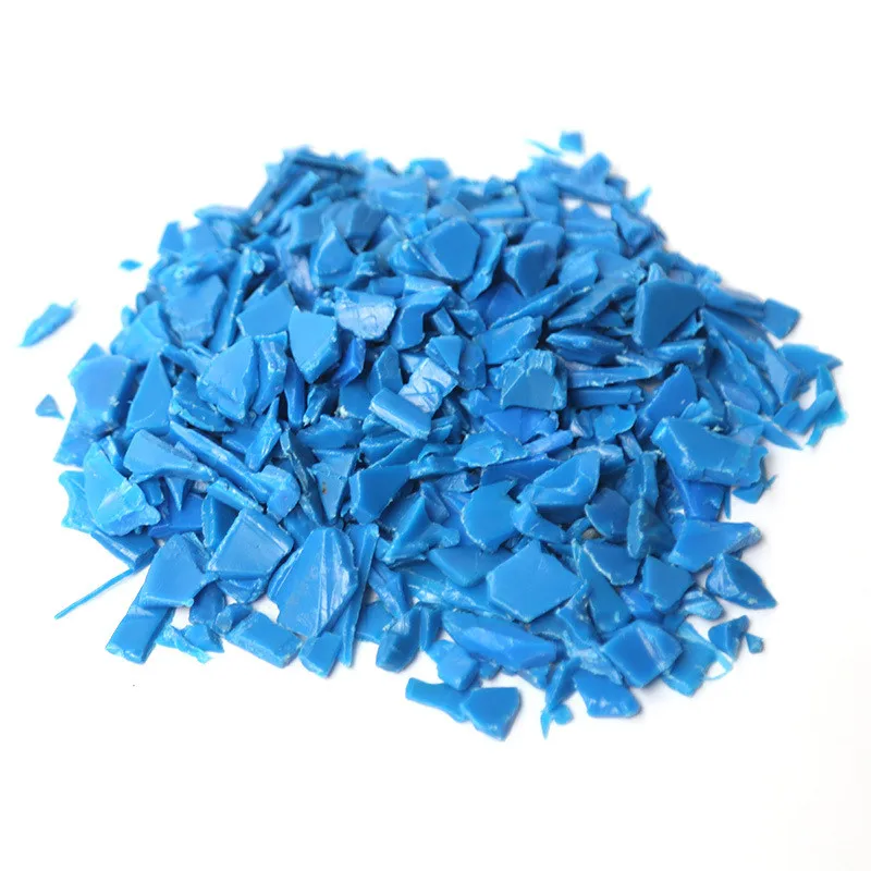 Профессиональная поставка, чистые переработанные пластиковые обрезки/HDPE барабан, переточка/хлопья/обрезки/молочная бутылка HDPE