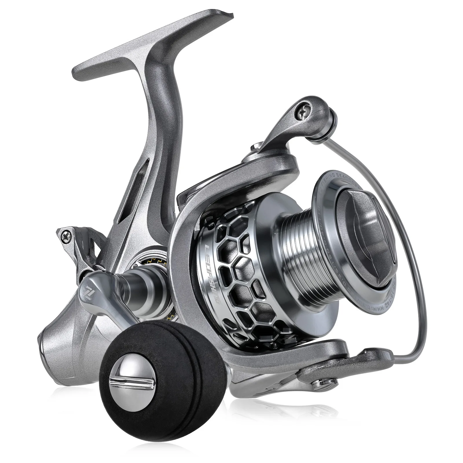 Metal Fishing Reel Gear Ratio High Precision Spool Cheap Saltwater Spinning Fishing Reel Reinforced Tackle Pescar Fishing Reels