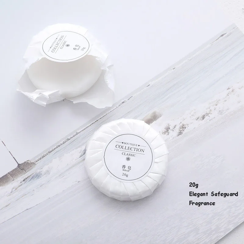 Factory Wholesale 20g Round Small Disposable Soap for High-end Hotels and Star Guest Houses Supplier For Hotel Schampo Soap 15Gr