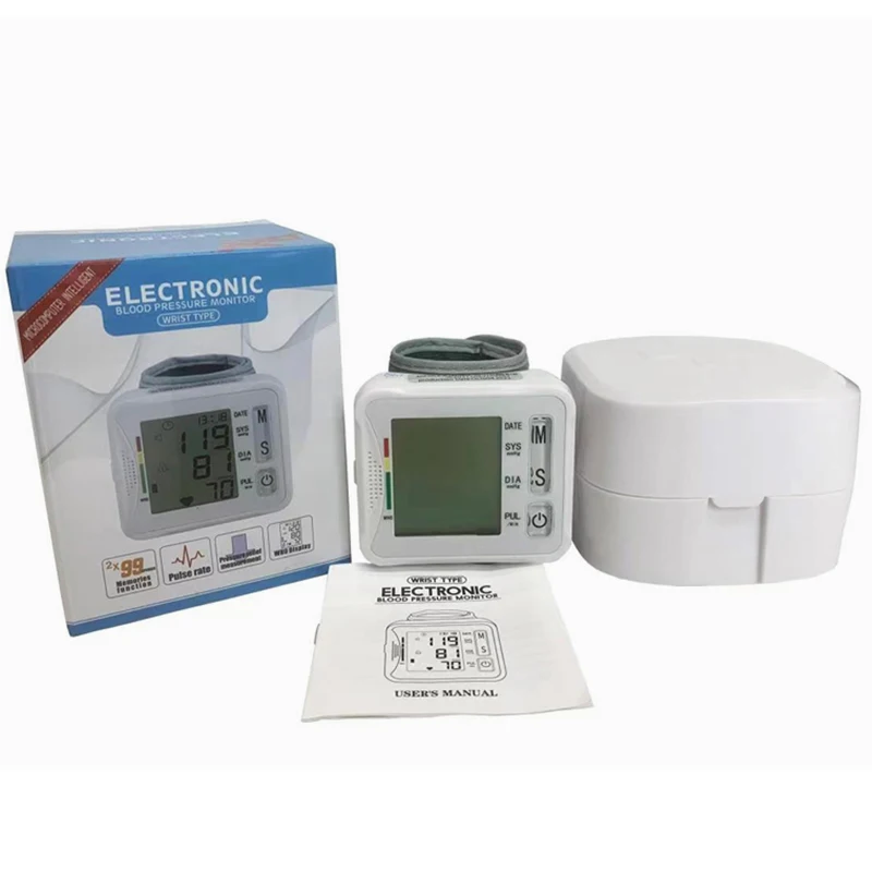 Digital Wrist Blood Pressure Monitors Automatic Wrist Blood Pressure Monitor On the Wrist