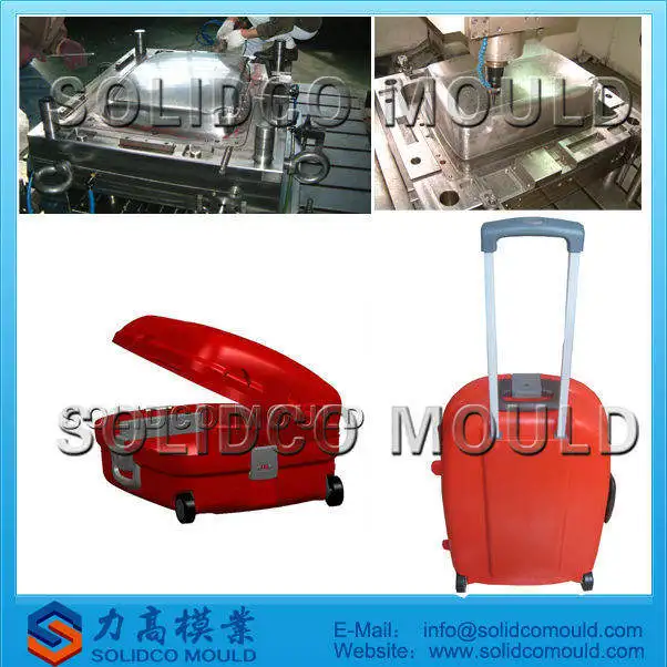 Professional Manufacturer Custom Plastic Suitcase Injection Mould Luggage Bag Mould