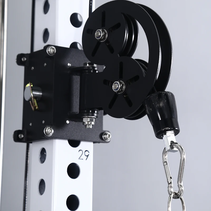 Manufacturers Commercial All-In-One Multi Function Smith Machine Station Cable Crossover Squat Rack With Adjustable Arms