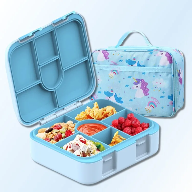 Custom plastic bpa free kids school microwave safe children bpa free kids bento lunch box for school children