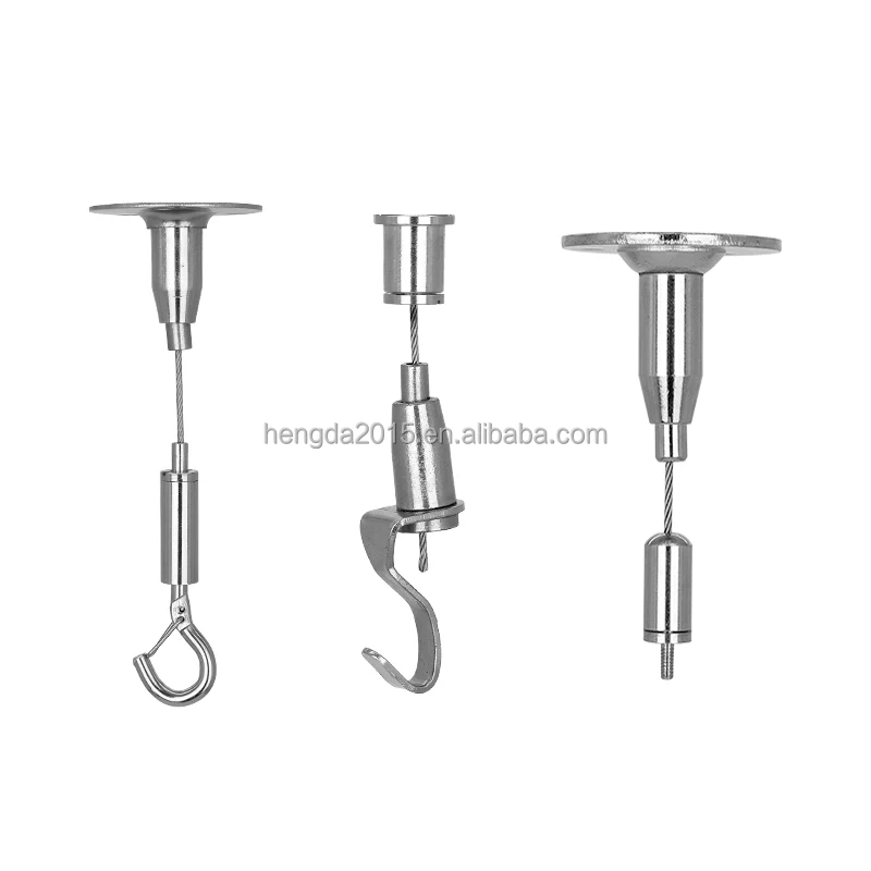 Fast delivery suspension kit flexible cable hanging system with hook