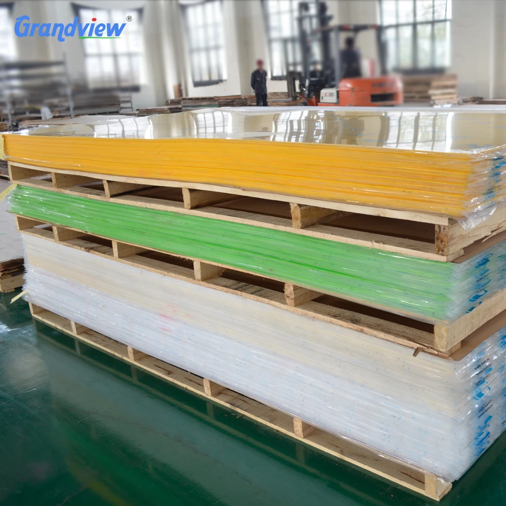 High quality Customized size Transparent Cast Acrylic sheet / PMMA sheet