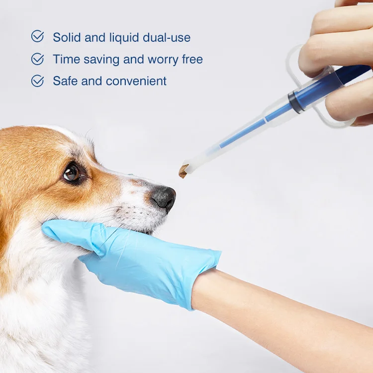 Pet Medicine Feeder Wet & Dry Dual-use Pill Capsules for Pet Dog Cat