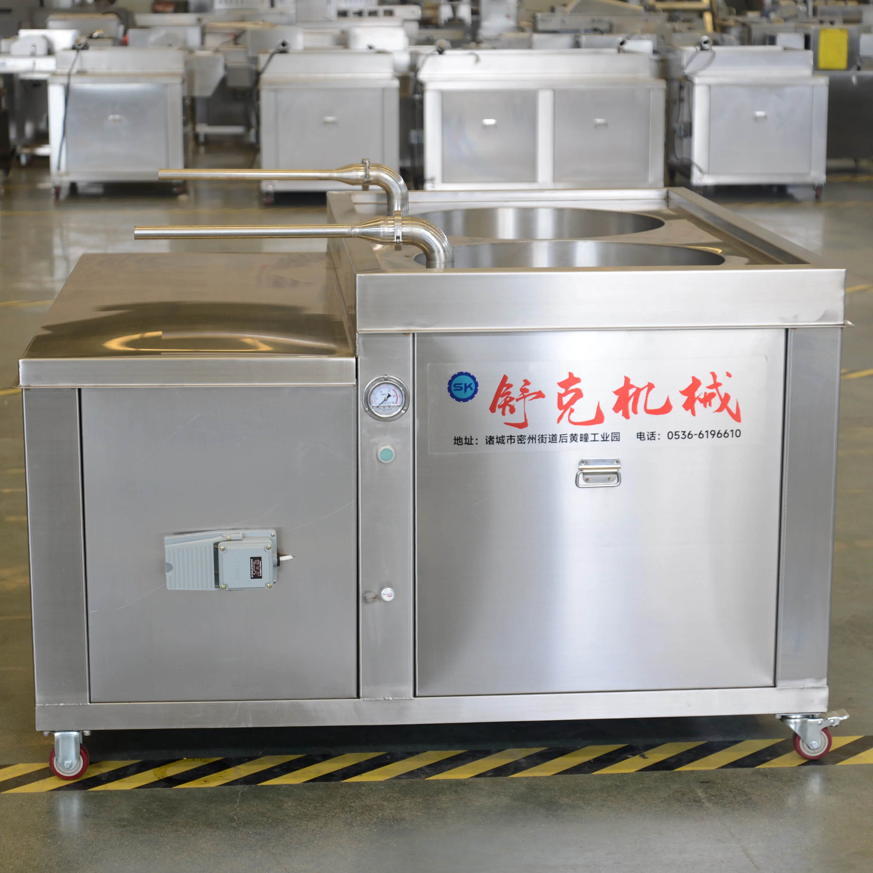 Russian Sausage Filler Hydraulic Enema Industry Make Machine hydraulic Enema Automatic Fully Automated Sausage