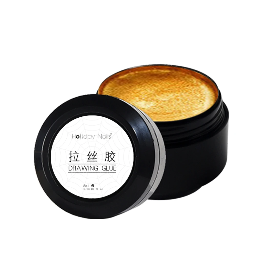 new wholesale nail stretch drawing nail oil glue spider creative painting light therapy DIY factory direct sales