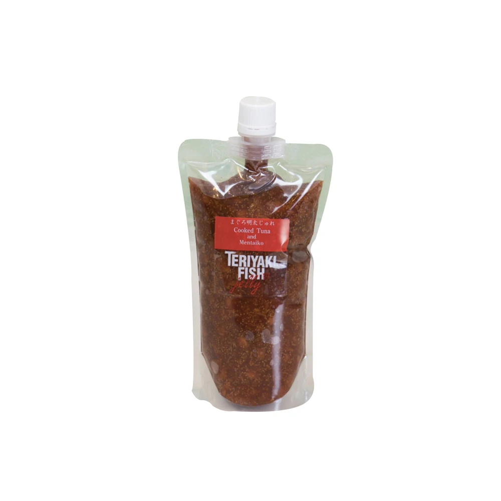 Japanese TERIYAKI-FISH jelly seafood plastic kitchen condiment