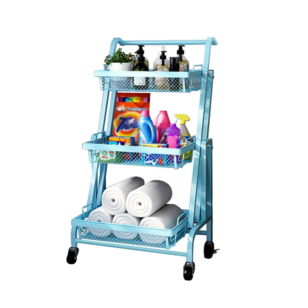 Металлический передвижной стеллаж для дома и офиса