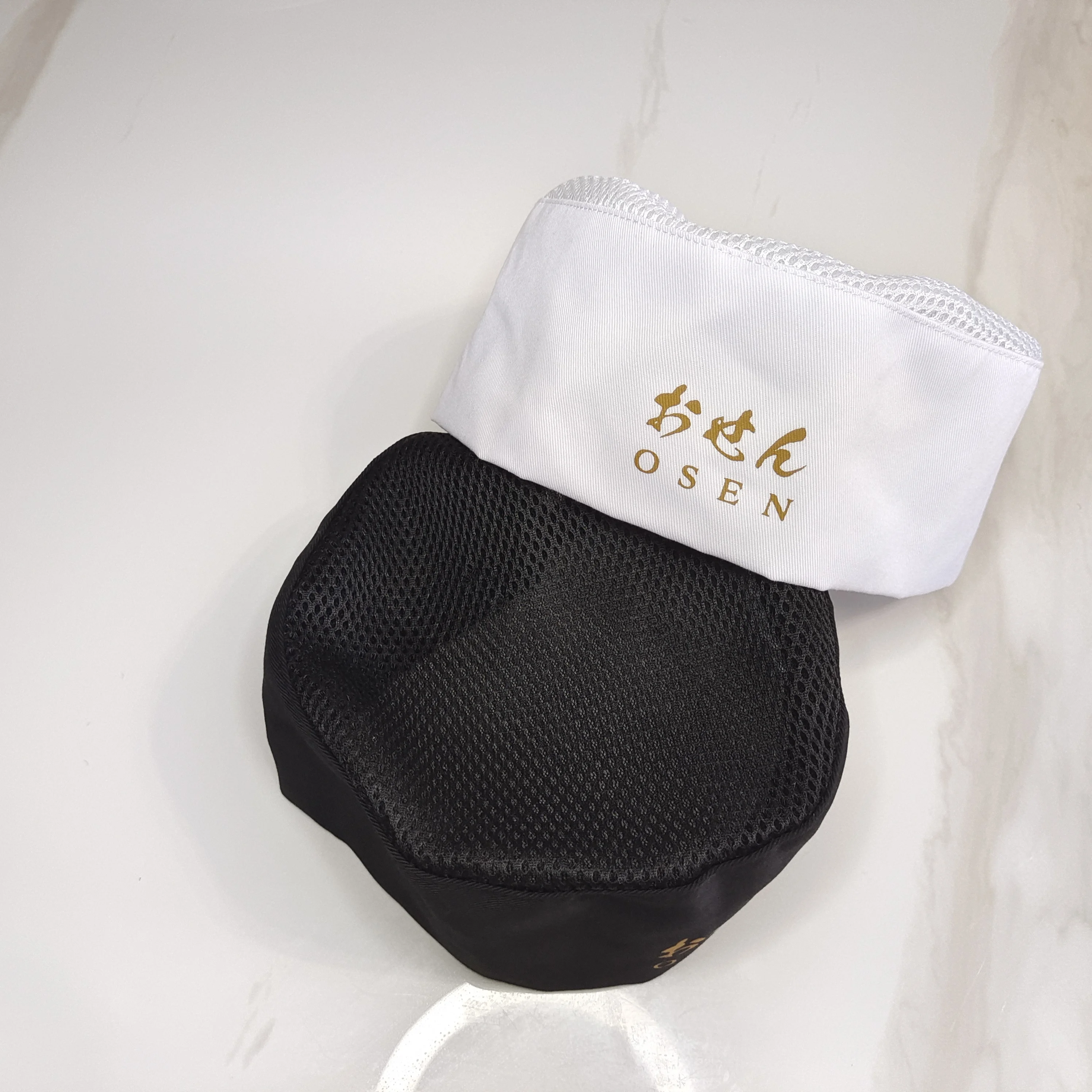 Cooking Beanie Uniform Japanese Skull Adjustable Breathable Logo Black Make Restaurant Custom Kitchen Chef Hats