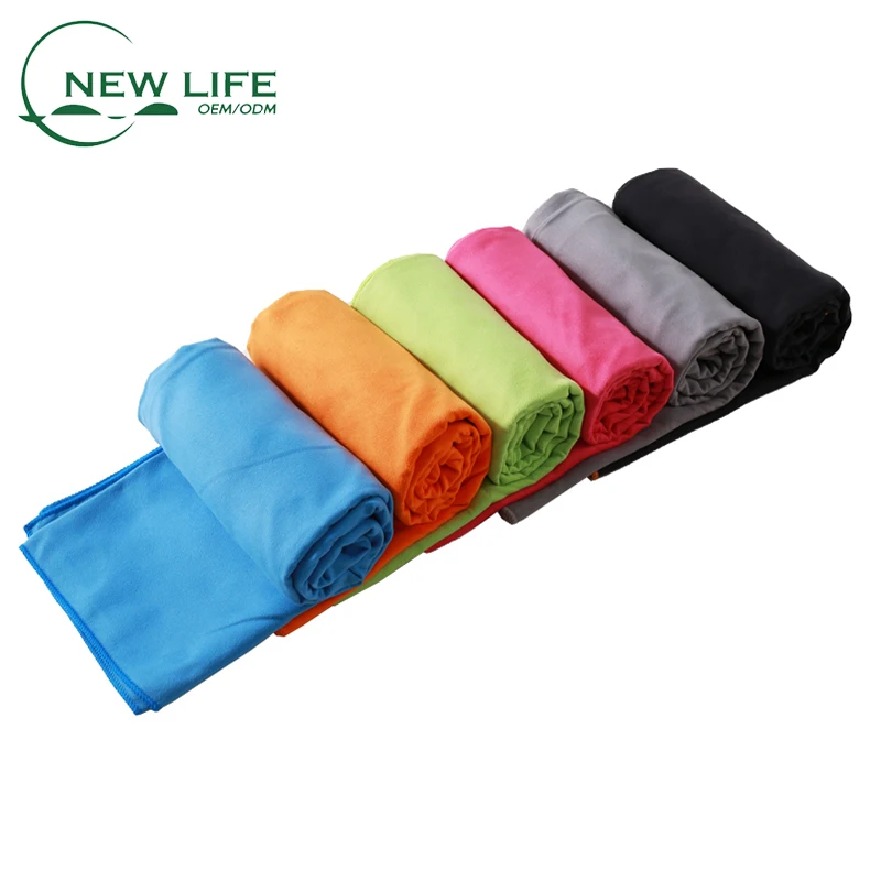Microfiber Sweat Towel Quick Drying Gym Hand Towels Custom Logo Travel Gym Fitness Sports Towel