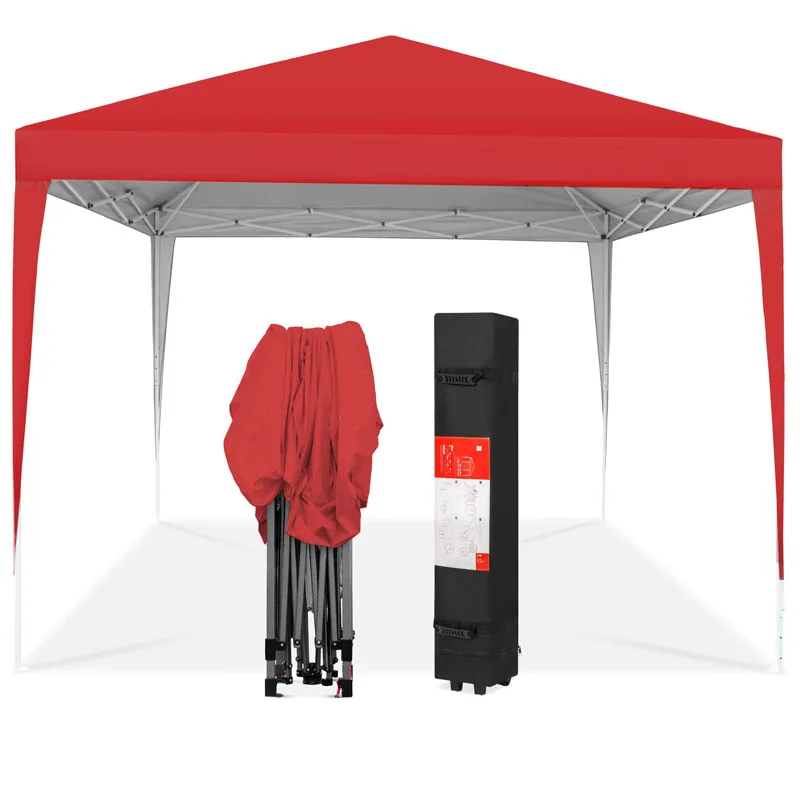 Outdoor Garden Gazebo 10x10 Pop Up Canopy Tent Heavy Duty Commercial Canopy Waterproof UV Resistant Tent