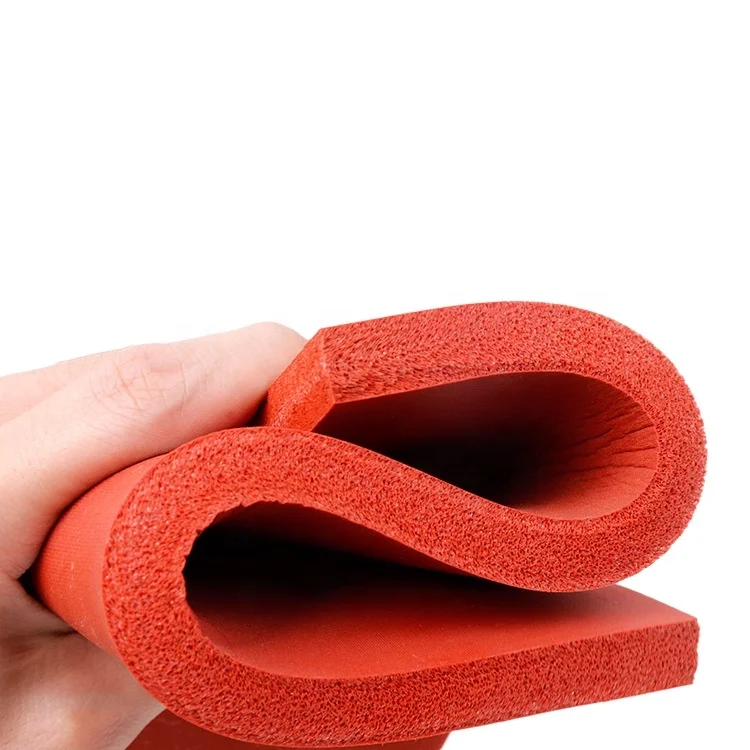 Silicone foam sheet high temperature silicone rubber foam sheet high elasticity silicone foam sheet