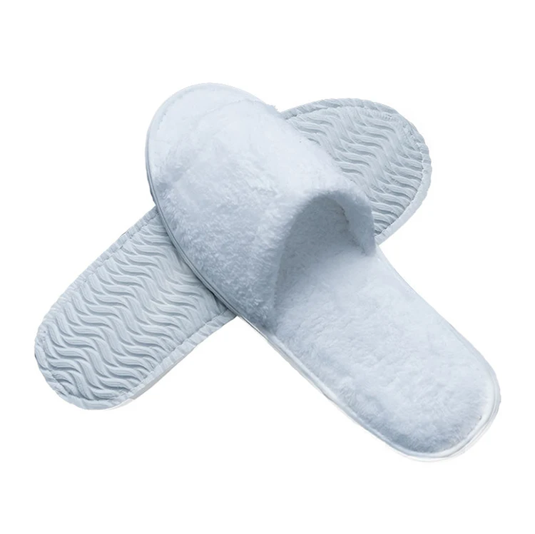 Best price modern design five star indoor room guest luxury soft EVA sole disposable wholesale hotel slippers