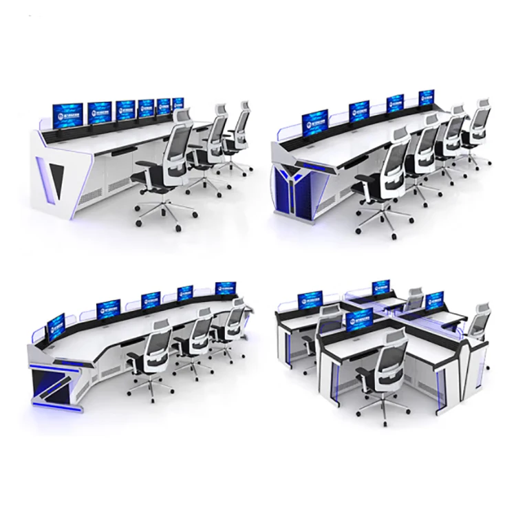 Kehua Fuwei Streamlined Design Customizable Control Room Console Dispatch Furniture Control Room Workstation Operator Console