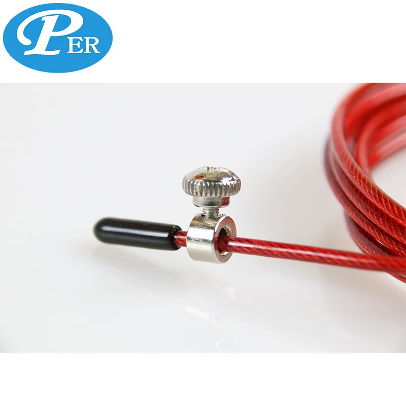 High quality durable adjustable high speed Aluminum handle skipping jump rope